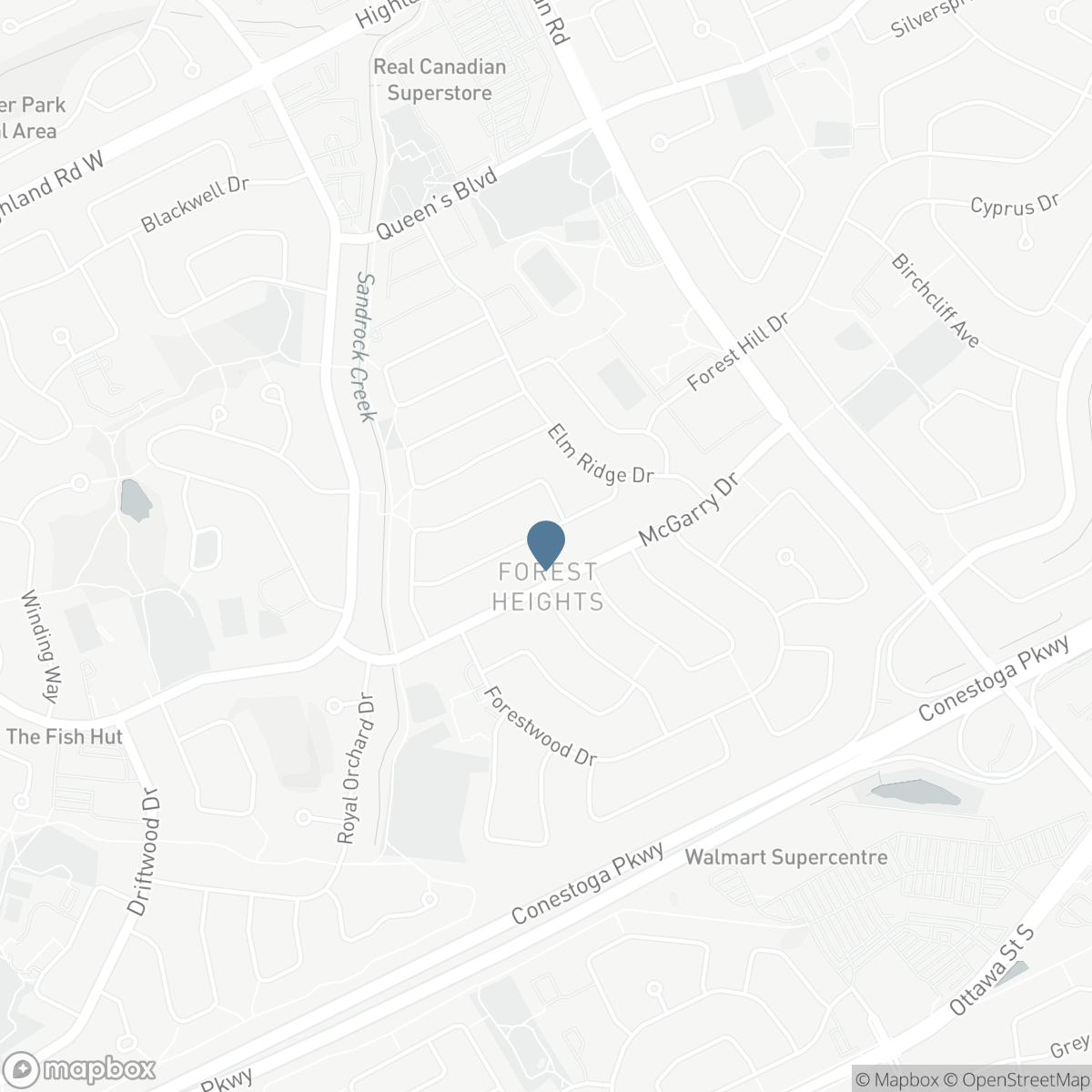 55 RAMBLEWOOD WAY, Kitchener, Ontario N2N 1G8